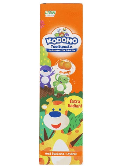 Buy Kodomo Toothpaste Orange 45gm in Egypt