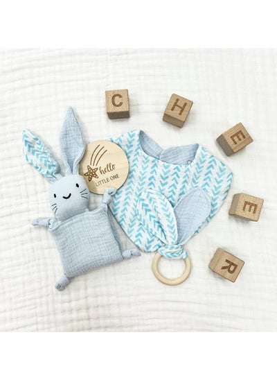 اشتري Baby shower Towel Gift set Baby Bunny shower towel set في السعودية