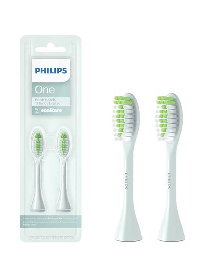 Buy Philips One by Sonicare 2 Brush Heads BH1022/03 in Saudi Arabia