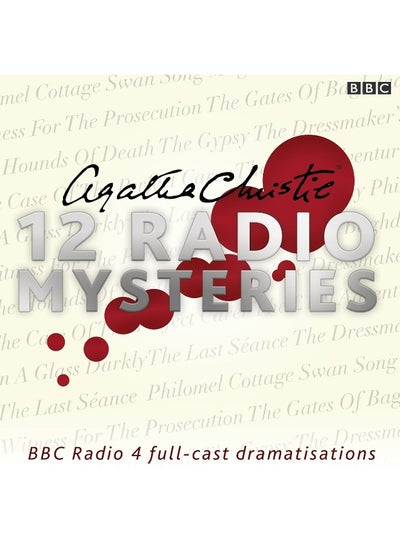 اشتري Agatha Christie: Twelve Radio Mysteries: Twelve BBC Radio 4 dramatisations في الامارات