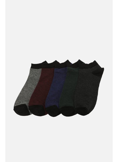 Buy Socks - Multicolor - 5 pcs in Egypt