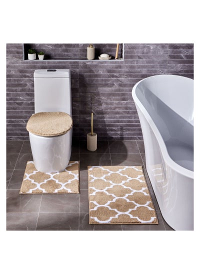 اشتري Noemie 3-Piece Bath Mat Set في السعودية