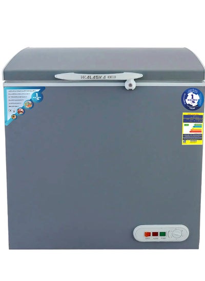 Buy Deep freezer 200 liters, silver in Egypt