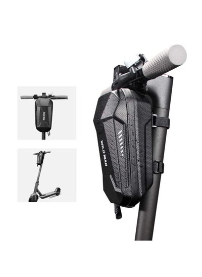 Buy Electric Scooter Front Hanging Storage Bag - Large Capacity Suspension Handlebar Bag Durable EVA for Charger Repair Tool for Xiaomi Mi electric scooter segway ninebot electirc scooter (Black, 2L) in UAE