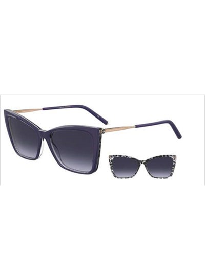 Buy Women's UV Protection Rectangular Sunglasses - Her 0180/S Blue 17 - Lens Size: 45.3 Mm in Saudi Arabia