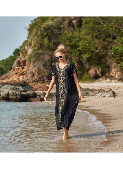 Buy Beach Printed Robe Sunscreen Cover in UAE