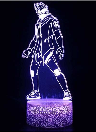 Buy 3D LED MultiColored Multicolor Night Light  Japan Anime Naruto Uchiha Series Theme Light  Hoom Decorate 7/16 Color Change Sensor Touch Table Lamp  USB Powered in UAE