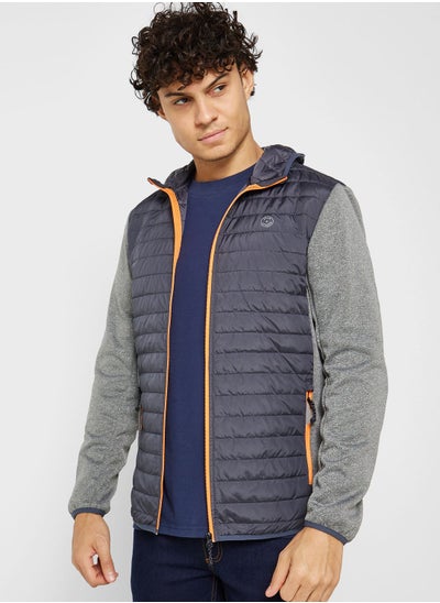 Buy Zip Through Quilted Jacket in UAE