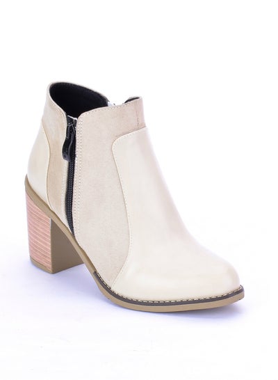 Buy Uncle Boot Suede & Leather-Beige in Egypt