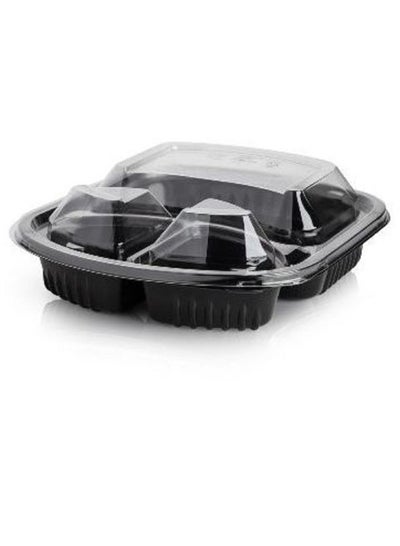 Buy 20 PCS 3 Compartment Containers With Lid in Egypt