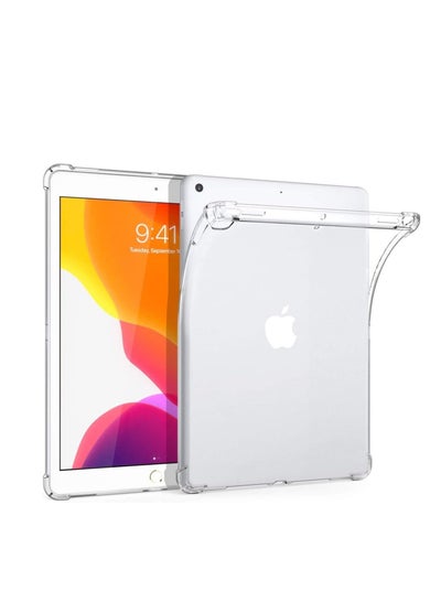 اشتري Case for iPad Air 5 (2022) / Air 4 (2020), Shockproof [Reinforced Corners] Soft Slim Fit TPU Lightweight Transparent Cover في مصر