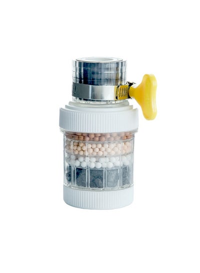 Buy Shower tap filter, impurity removal shower filter, removable and washable in UAE