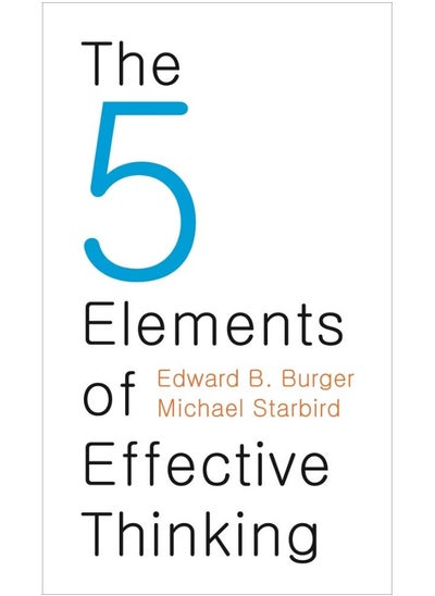 Buy The 5 Elements of Effective Thinking in UAE