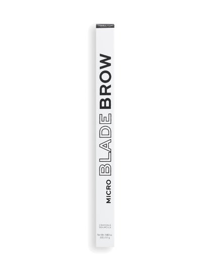 Buy Revolution Relove Blade Brow Pencil Dark Brown in UAE