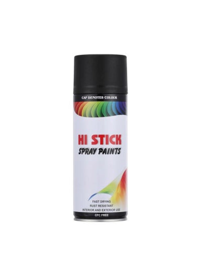 Buy Hi Stick Normal Spary Paints Medium Grey 240Grm in UAE