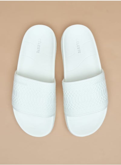 Buy Womens Textured Slides in UAE