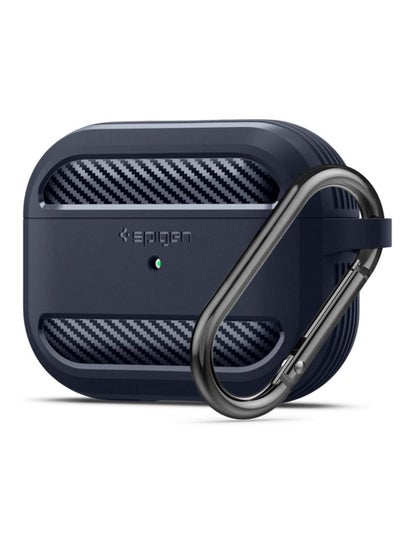 Buy Spigen Rugged Armor designed for Apple Airpods PRO case cover - Charcoal Gray in Egypt