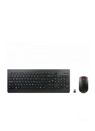 اشتري Lenovo Wireless Keyboard and Mouse Model GX30N81779 - Black في مصر