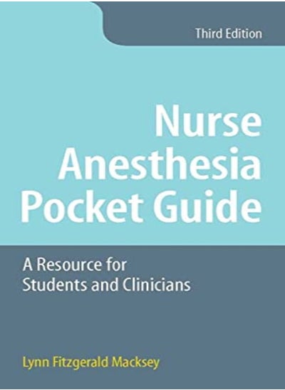 Buy Nurse Anesthesia Pocket Guide in UAE