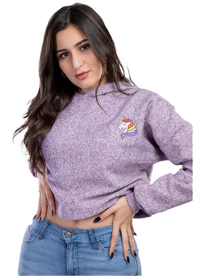 اشتري Unicorn cropped sweatshirt في مصر