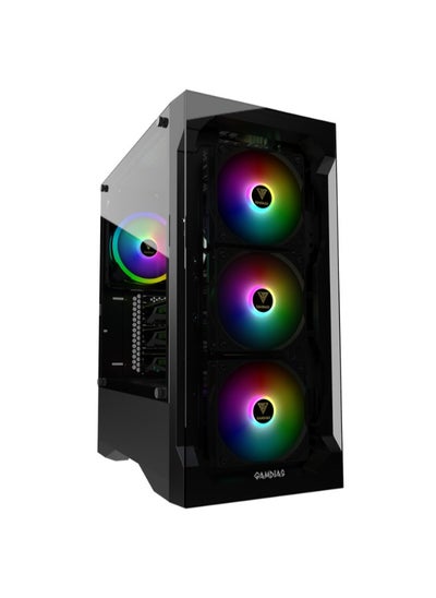 اشتري GamSMART Gaming PC with Intel Core i5-10400F CPU, NVIDIA GeForce RTX 1650 GPU, H510M 16GB RAM, 1TB M.2 Storage, 600W PSU with Windows 11Pro في السعودية