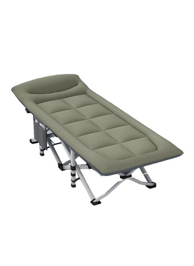 Buy Folding Camping Cots Your Comfortable Solution Green in UAE