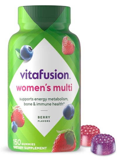 Buy Women's Multivitamin Natural Berry Flavored - 150 Gummies in Saudi Arabia