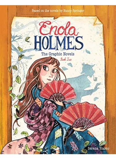 اشتري Enola Holmes The Graphic Novels The Case Of The Peculiar Pink Fan The Case Of The Cryptic Crinoli By Blasco, Serena - Gold, Tanya Paperback في الامارات