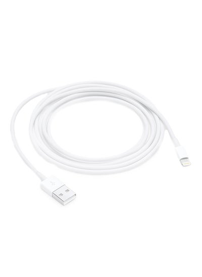 اشتري 8 Pin Lightning To 1080p HDMI HDTV AV TV Adapter Cable Cord For Apple iPhone X/7/7-Plus/6/6s-Plus And iPad Pro/Air 2/iPad Mini 4 White في الامارات