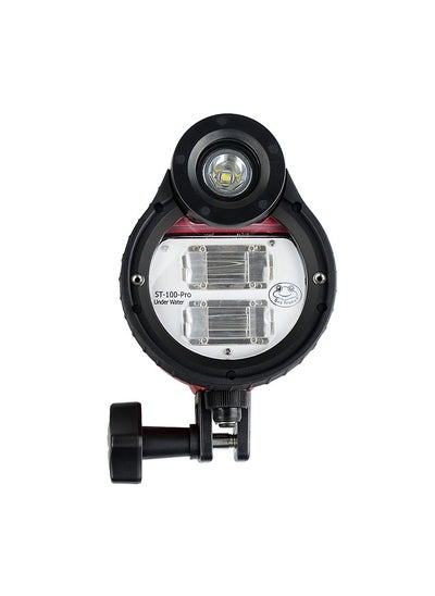 Buy ST-100-Pro Flash Strobe Diving Light Waterproof Max. 100m/328ft 5600K with Optic Cable Housing Diving Case for Underwater Photography in UAE