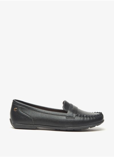 اشتري Women's Textured Slip-On Loafers في الامارات