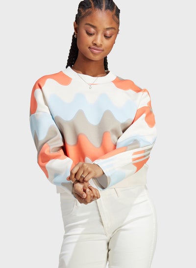 Buy 3 Stripe Marimekko Future Icons Sweatshirt in Saudi Arabia