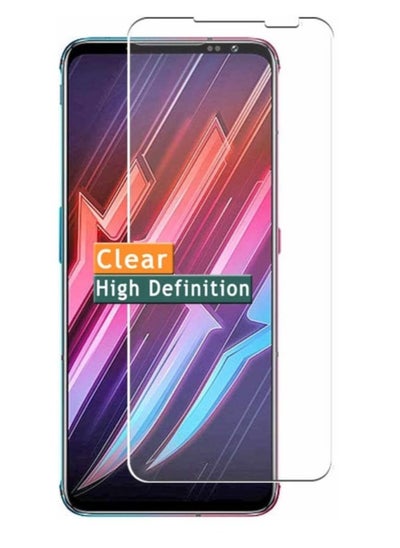 Buy Red Magic 6 Pro Tempered Glass, [Bubble Free] [9H Hardness] [Full Coverage], Tempered Glass Film for ZTE nubia Red Magic 6 Pro.(2 Pack Black) in UAE