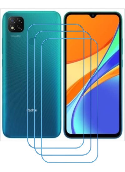 اشتري 3   قطع، حماية شاشة،  لهاتف شاومي Redmi 9C ، جودة ممتازة. في الامارات