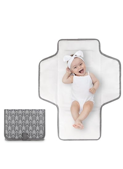 Buy Baby Changing Pad Multipurpose Waterproof Wipeable Diaper Pad Portable Diaper Changing Pad Foldable Baby Changing Mat Travel Diaper Change Mat for Baby Newborn Essentials in Saudi Arabia