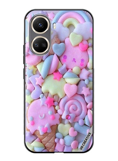 اشتري Protective Case Cover For Huawei Nova 10 SE Kawai Decoden Design Multicolour في الامارات