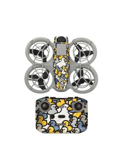 اشتري For DJI Neo Drone Body Remote Control Protective Sticker(Cute Ducks) في الامارات