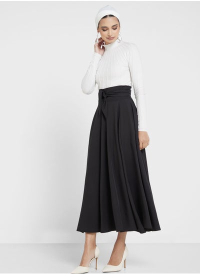 Buy High Waist A Line Skirt in UAE