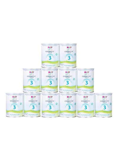 اشتري Hipp organic Milk stage 3 From 12 Months to 3 Years 800 grams pack of 12 في الامارات