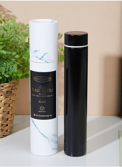 Buy Marble Slim Flask Bottle In Tube in UAE