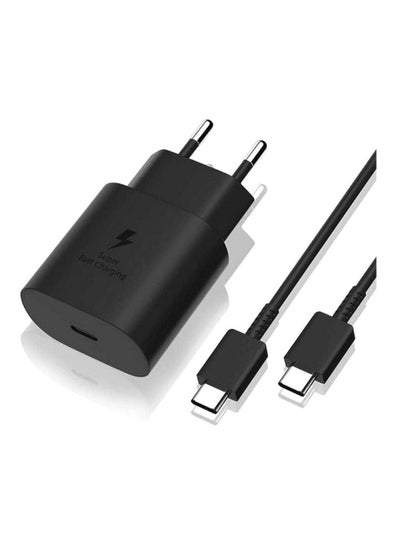 Buy 25W PD charger with a black Type-C charging cable. in Egypt