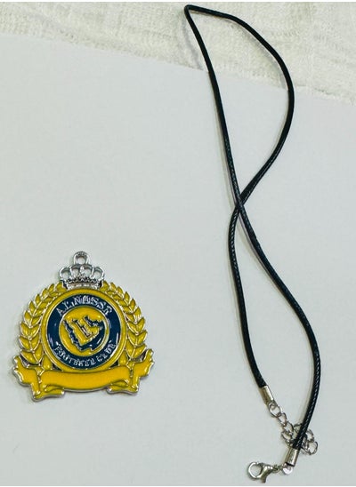 Buy Al Nassr Fc Logo Car Mirror Hanging Mini Metal Decoration Chain with Emblem Pendant 1Pcs in Saudi Arabia