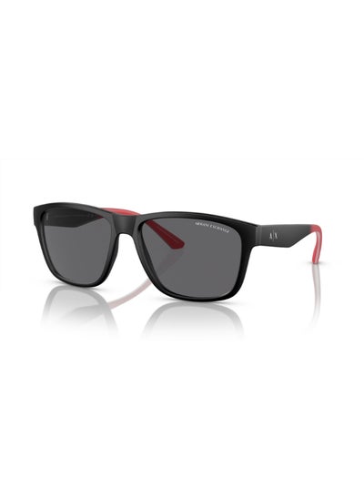 اشتري Men's Rectangular Sunglasses - 0AX4135S_807881 - Lens size: 59 mm في الامارات