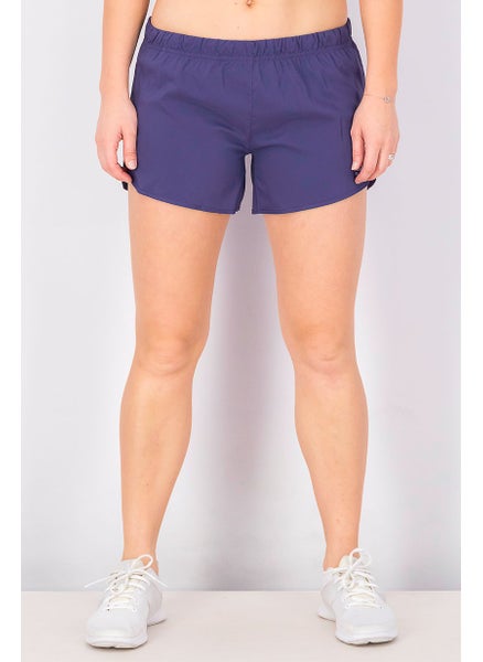 Buy Women Pull On Training Short, Purple in UAE