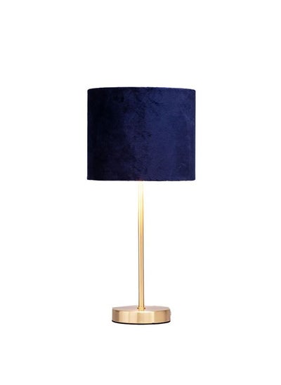 Buy Table Lamp - Gold And Dark Blue in Egypt