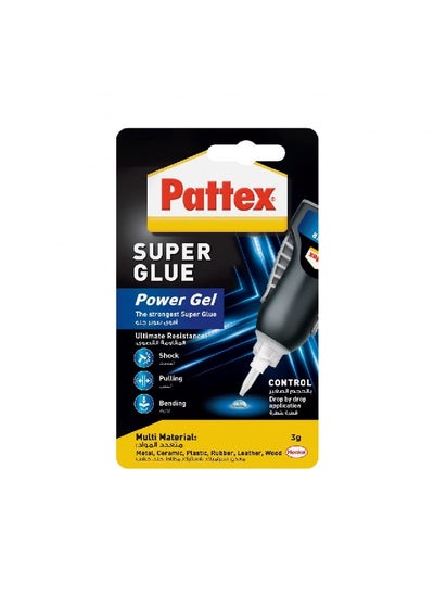 Buy Multi-Material Power Gel Super Glue Clear 3 g 2751610 in Saudi Arabia