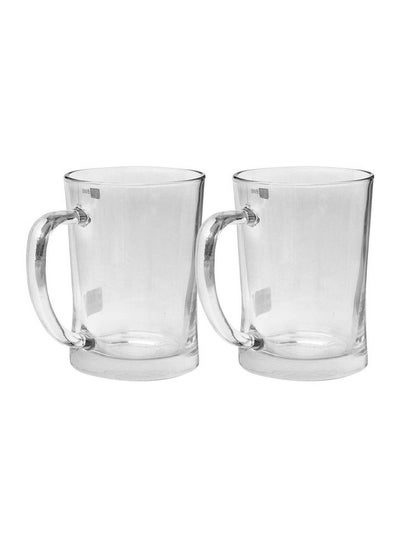 Buy 2-Piece Drinking Glass Set 655ml in UAE