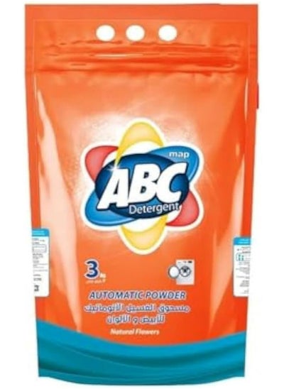 Buy Automatic Laundry Powder Detergent Natural Flowers 3KG in Egypt