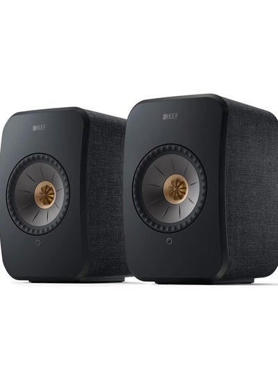 Buy KEF LSX II Wireless HiFi Speakers, Carbon Black in UAE