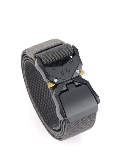 Buy Mens Belt, Nylon Canvas Belt With Heavy Duty Quick Release Buckle in Saudi Arabia